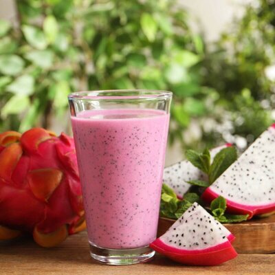 Pink Power Tropical Spring Smoothie (High in Protein)