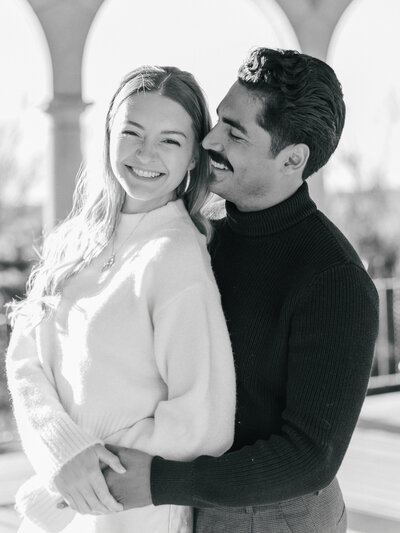 Engagement session at Alms Park Cincinnati