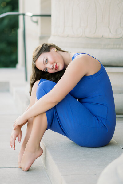 Kansas City Senior Pictures at The Nelson Atkins