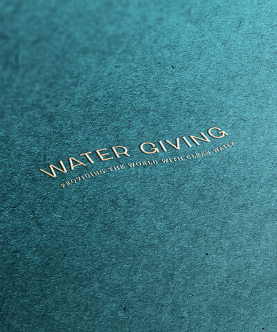 Water Giving | Semi-Custom Brands for the Social Entrepreneur | Studio Humankind