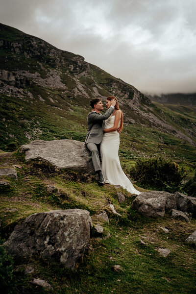 Adventure Wedding Elopement at the Gap of Dunloe in Ireland