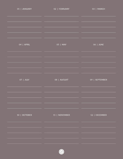 Notebook No 10 Digital Planner by Click 2 Plan-197