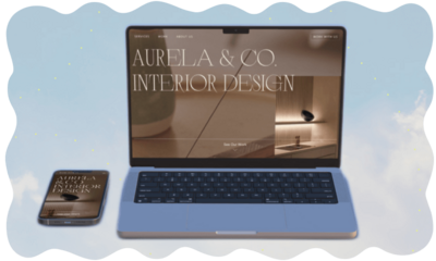 Showit website design built to showcase premium creative brands.