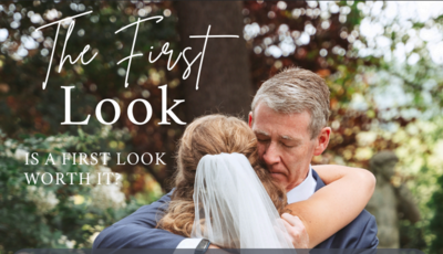 First look tips - Baltimore wedding photography