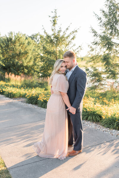 Coxhall Gardens Engagement by Wedding Photographer in Indianapolis Courtney Rudicel
