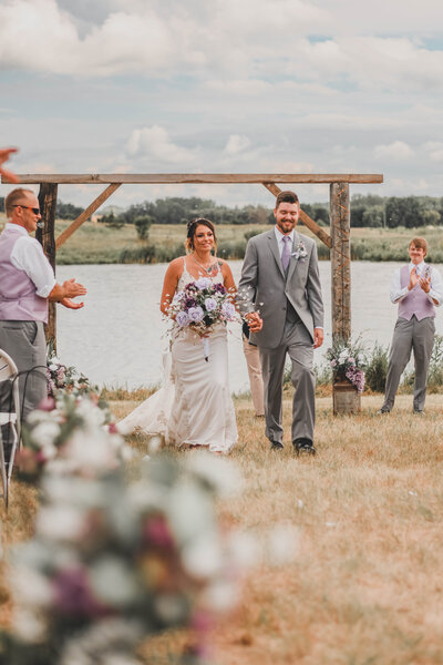 wedding ceremony picture valley springs, sd