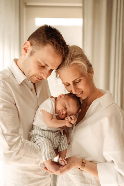 Lifestyle newborn shoot