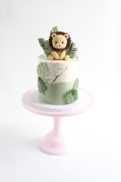 Jungle Birthday Cake