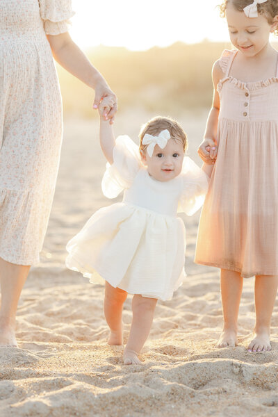 Light and airy beach photo