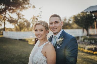 Bride and groom wedding portraits at Hilton head