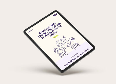 ipad mockup of a psychologist web design