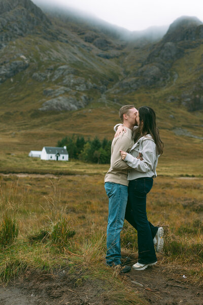 glencoe couple after elopement
