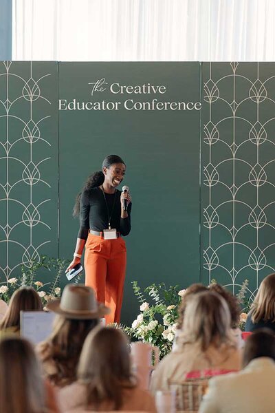BIPOC Event Emcee for Corporate Events and Conferences for Creative Entrepreneurs