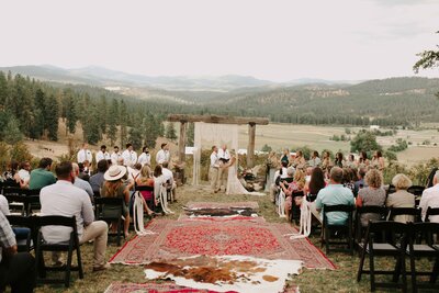 Logan & Chris | Schmidt Cattle Ranch Mead Washington Wedding