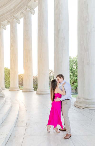 Jefferson Memorial Engagement Session