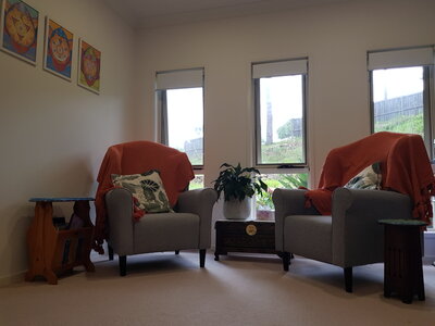 Counselling Room Space with Chairs and windows