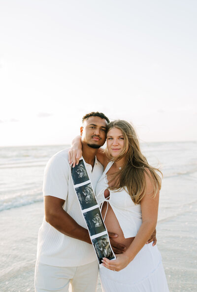 clearwater beach maternity session