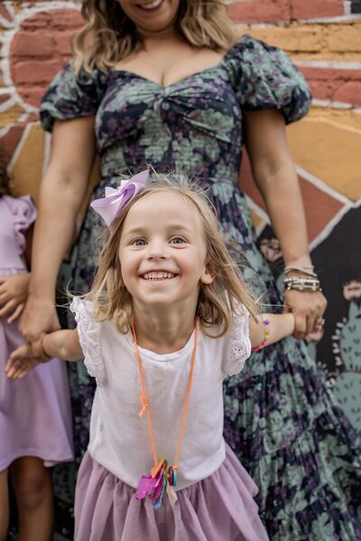 family photos in downtown mckinney texas