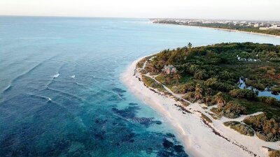 Ocean near Playa Del Carmen