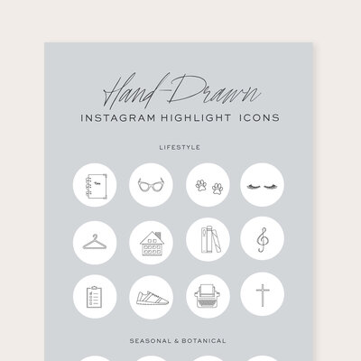 Instagram Highlight Cover Icons Pack