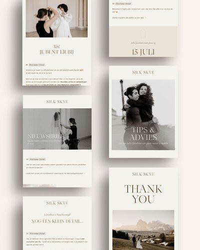 Flodesk email templates voor fotografen