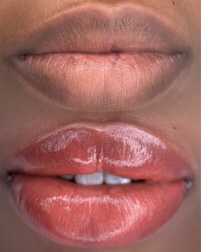 Dark Lips color correction