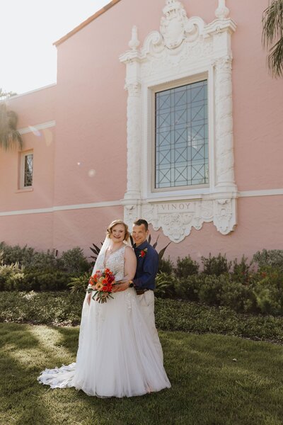 Couple elopes in St. Petersburg Florida