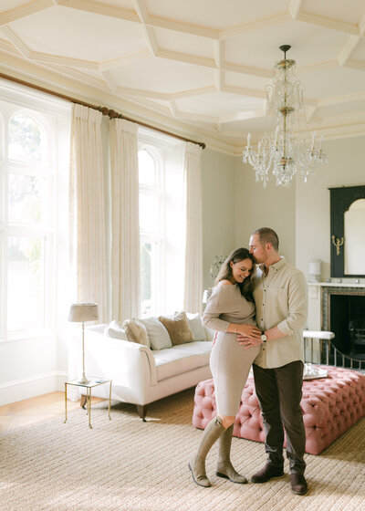Bride Portrait - Monique Lhuillier Dress - Cornwell Manor