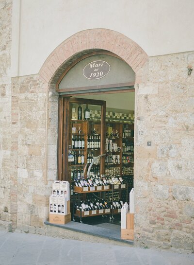 wine shop italy print photo by travel photographer