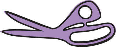 custom scissors icon for Change of a Dress, a seamstress in Fort Collins, Colorado