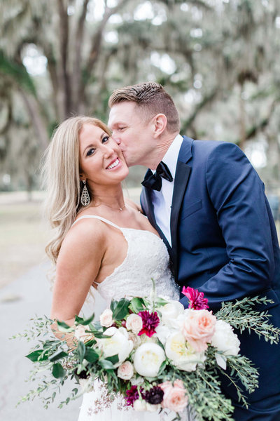 Erica and Dave's wedding at Rosehill Mansion in Bluffton by Apt. B Photography