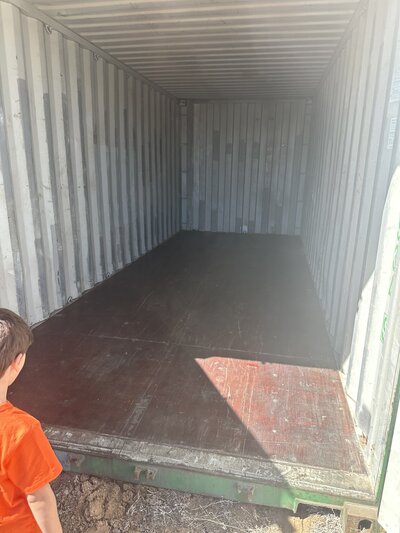 Affordable family storage unit in New Mexico shipping container
