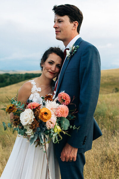 mountain engagement photo session