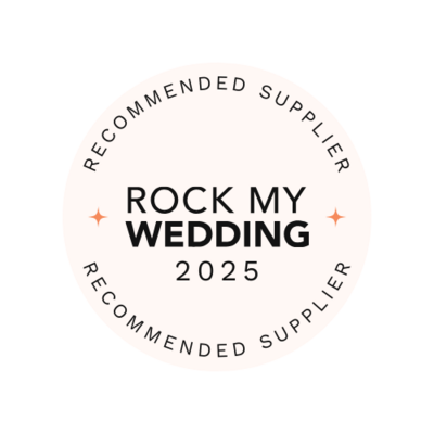 Rock My Wedding Recommended Supplier 2023 logo