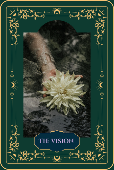 Conceptual photography of a hand holding a white dahlia flower in water, artistic portfolio image.