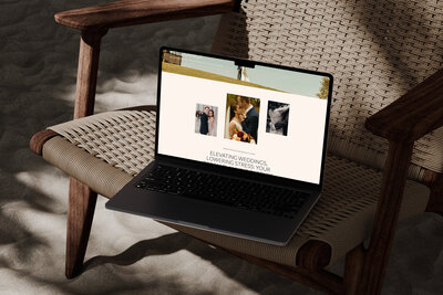 Macbook on Chair Homepage