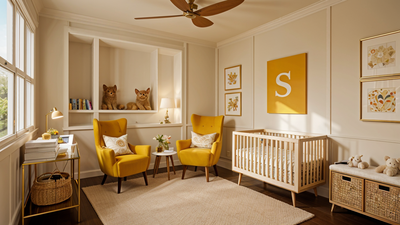 Baby Thomas Mid Century Modern Nursery