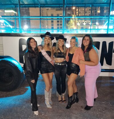 If you are visiting Nashville, TN and looking for fun things to do in Nashville, look no further. We provide an inclusive, welcoming party bus experience in Nashville created by an award-winning DJ!  Party Central Nashville is perfect for a Nashville party night, Nashville bachelorette party, Nashville birthday party, and more. Come take a tour of downtown Nashville with us!