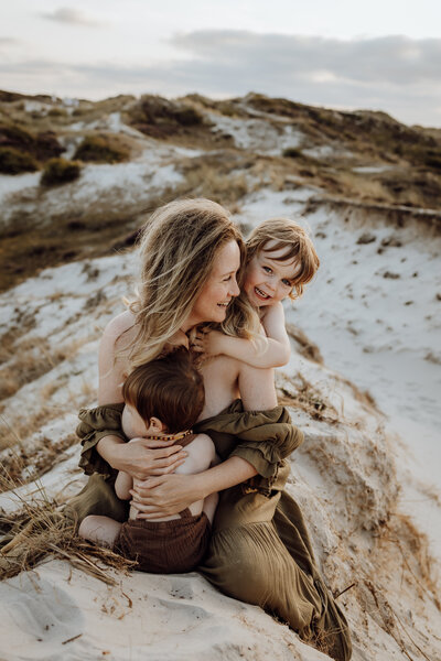 Zwangerschap fotoshoot bos Noord Holland Hoorn