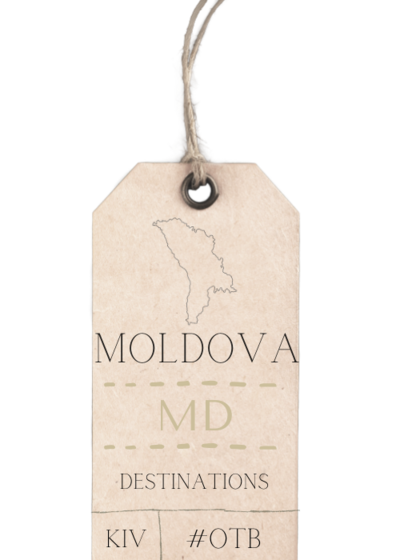 Moldova Luggage Tag