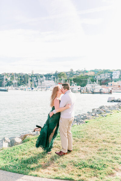 Couple kissing