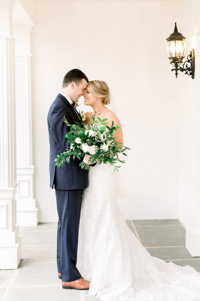 Bride and Groom portraits at The Conservatory at Waterstone
