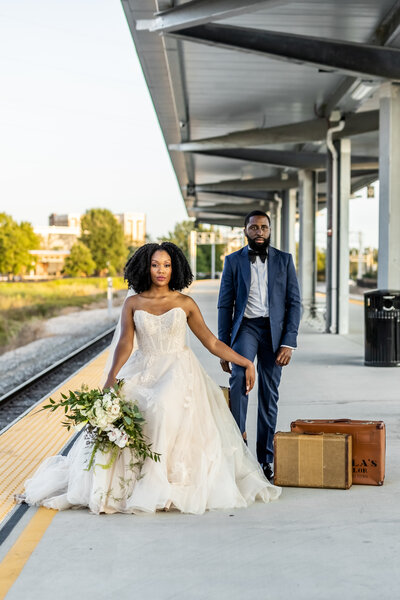 Elegant Raleigh wedding with a timeless theme, planned by a top wedding planner near me.