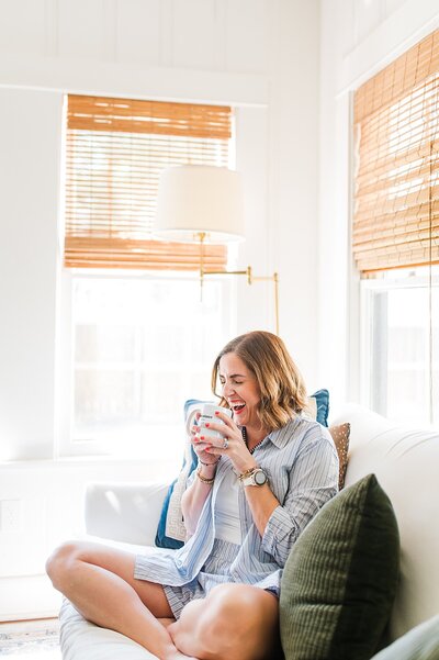 Coaching call in progress for female photographers focused on building profitable, sustainable businesses.