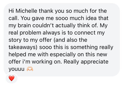screenshot testimonial for Served Hot