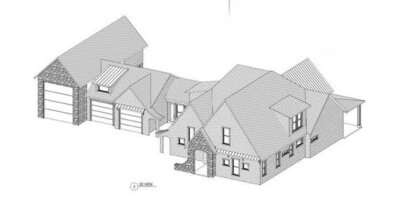 Flexible house plan sketch for build-on-your-land home in Idaho