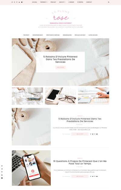 Template showit pour entrepreneur