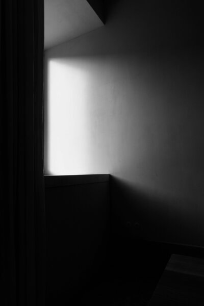 Shadows coming from a window taken by So Cal wedding photographer Christopher Brown