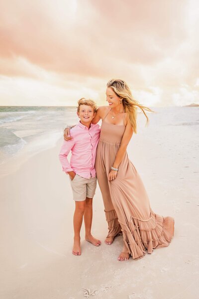 Tori Gerbig and her son