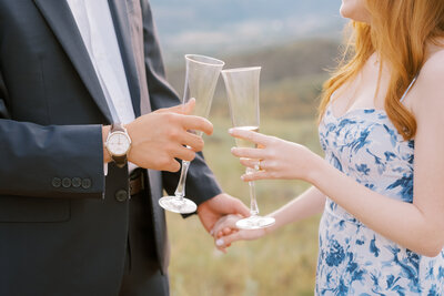 Bailey Pianalto's guide to styling and dressing for bright and classic film inspired engagement photography